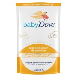 DOVE BABY JABON LIQUIDO GLICERINA 180 ML