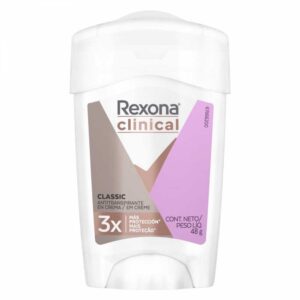 REXONA CLINICA SOFT SOLID CLASSIC CREMA X 48G