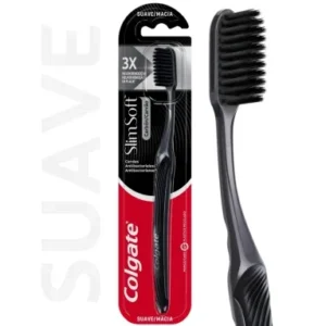 COLGATE CEPILLO DENTAL SLIMSOFT BLACK SUAVE