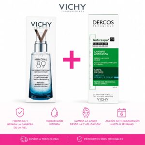 VICHY COMBO 5 M89 BOOSTER+DERCOS CASPA 200ML X1