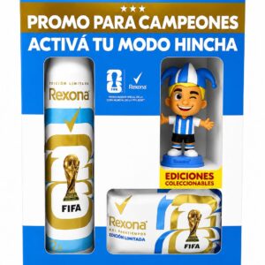 Alternative view of REXONA DESODORANTE FUTBOL FIFA + JABON PROMO PACK 150ML