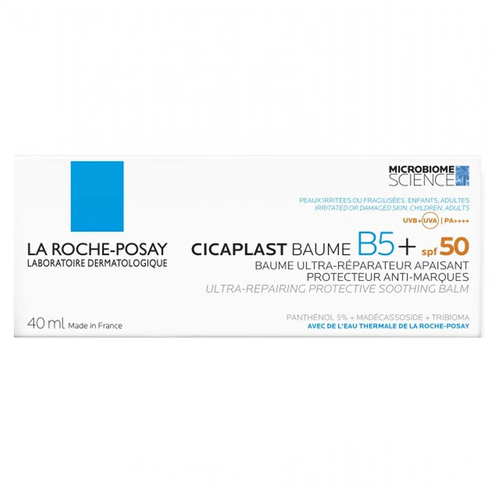 LA ROCHE POSAY - CICAPLAST BAUME BALM B5 + FPS 50 40 ML - Imagen 2