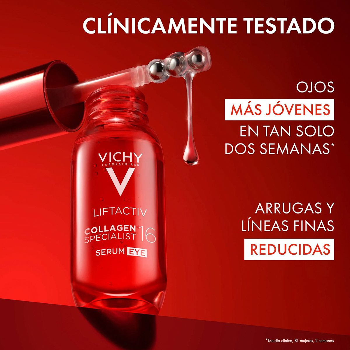 VICHY - LIFTACTIV COLLAGEN SPECIALIST 16 EYE SERUM 15ML - Imagen 3