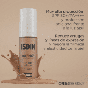 Alternative view of ISDIN - COVERAGE TONO 5.0 BRONZE SPF50+ 30G