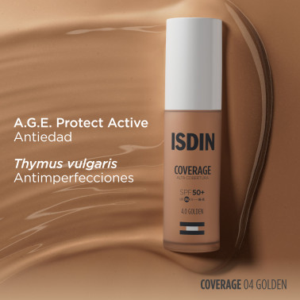 Alternative view of ISDIN - COVERAGE TONO 4.0 GOLDEN SPF50+ 30G
