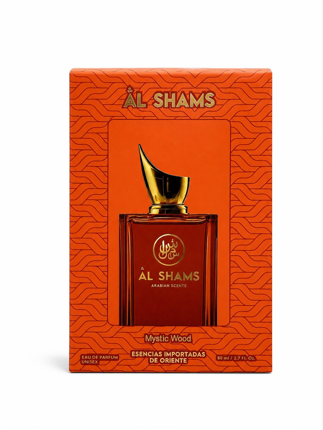 AL SHAMS MYSTIC WOOD EDP UNISEX 80 ML - Imagen 2