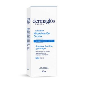 DERMAGLOS - HIDRATACION DIARIA PIEL EQUILIBRADA A MIXTA DIA F30 X 50 G - Imagen 2