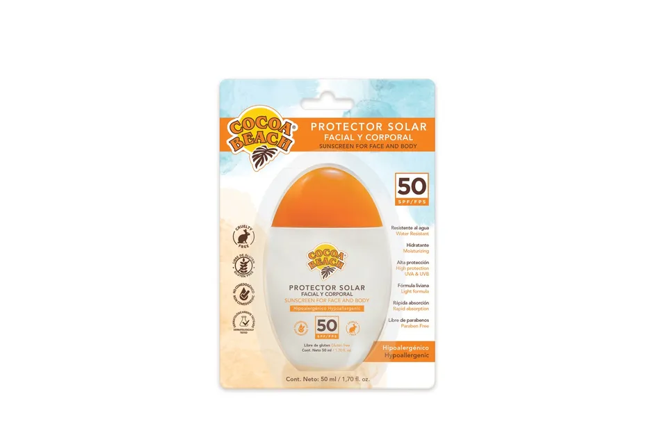 COCOA BEACH PROTECTOR SOLAR POKET F50 50ML
