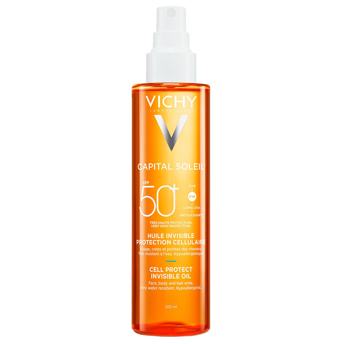 VICHY - CAPITAL SOLEIL CELL PROTECT OIL SPF 50 200ML