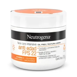 NEUTROGENA CREMA INTENSIVE ANTI EDAD FPS22 100GR