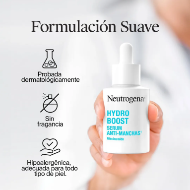 NEUTROGENA HYDRO BOOST SERUM ANTI-MANCHAS 30 ML - Imagen 4