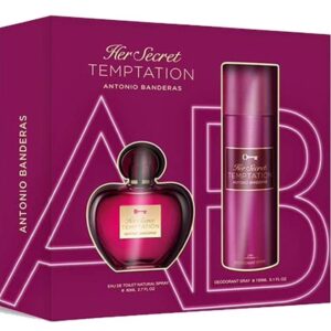 ANTONIO BANDERAS HER SECRET TEMPTATION +DEO X 80ML