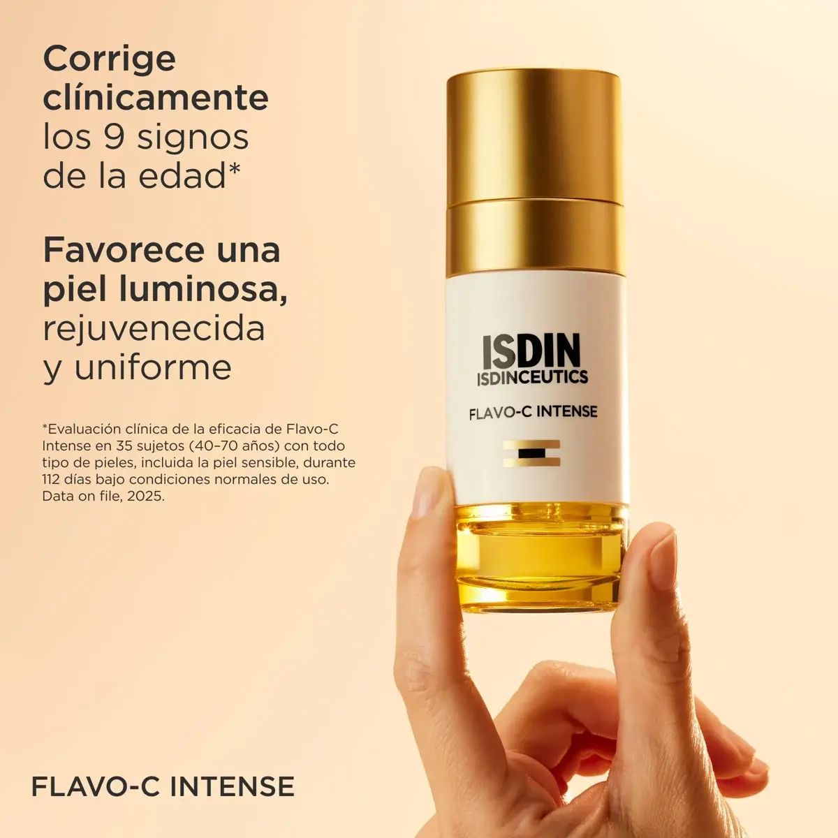 ISDIN - ISDINCEUTICS FLAVO-C INTENSE SERUM 50ML - Imagen 3