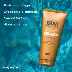 ISDIN - FOTOPROTECTOR FW BODY GLOW SPF30 200ML - Imagen 3