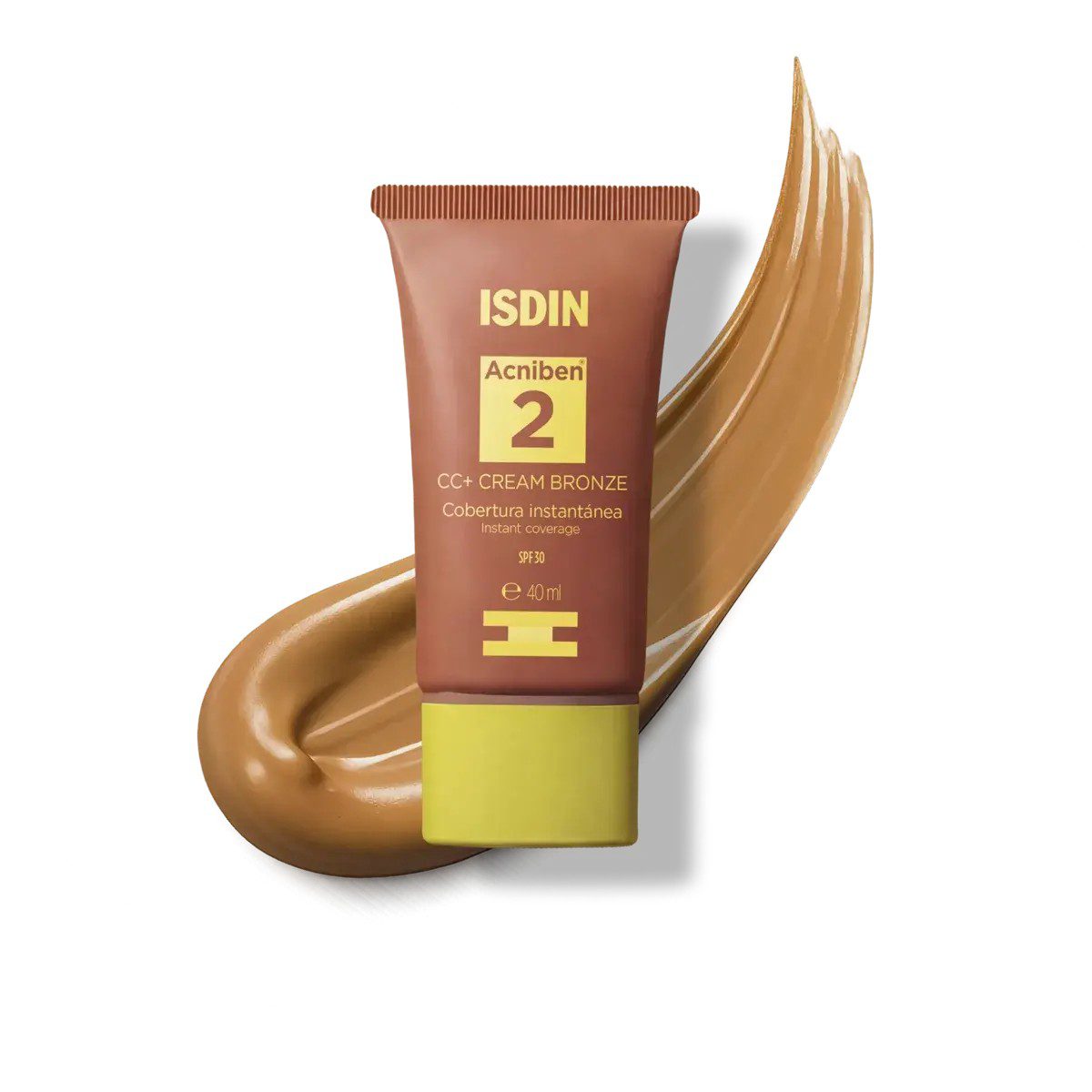 ISDIN - ACNIBEN CC+ CREAM BRONZE SPF30 40ML - Imagen 3