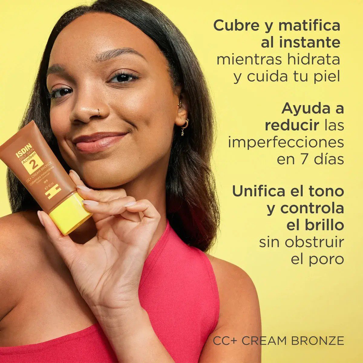 ISDIN - ACNIBEN CC+ CREAM BRONZE SPF30 40ML - Imagen 5